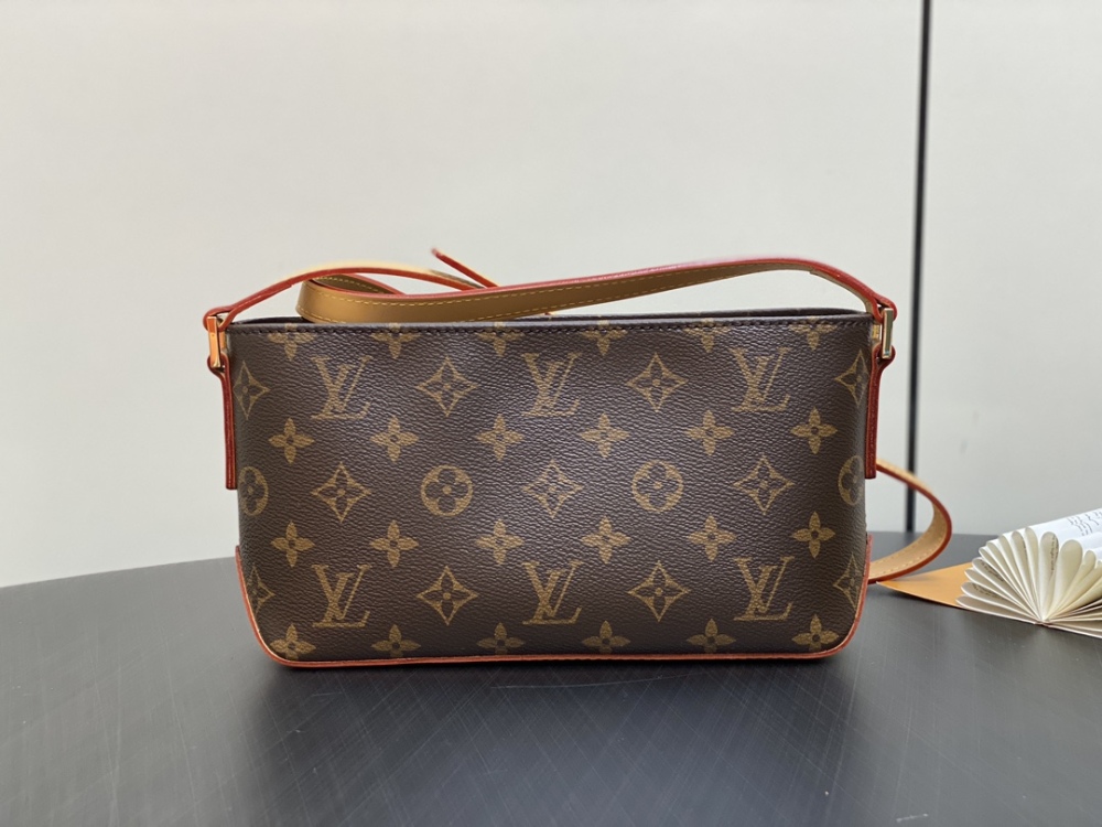 LV  Old Flower Variable Code Chip Version Vintage Bag