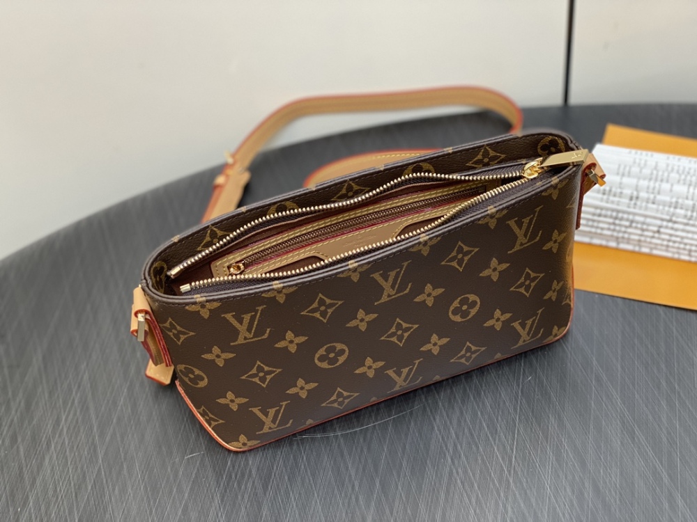 LV  Old Flower Variable Code Chip Version Vintage Bag