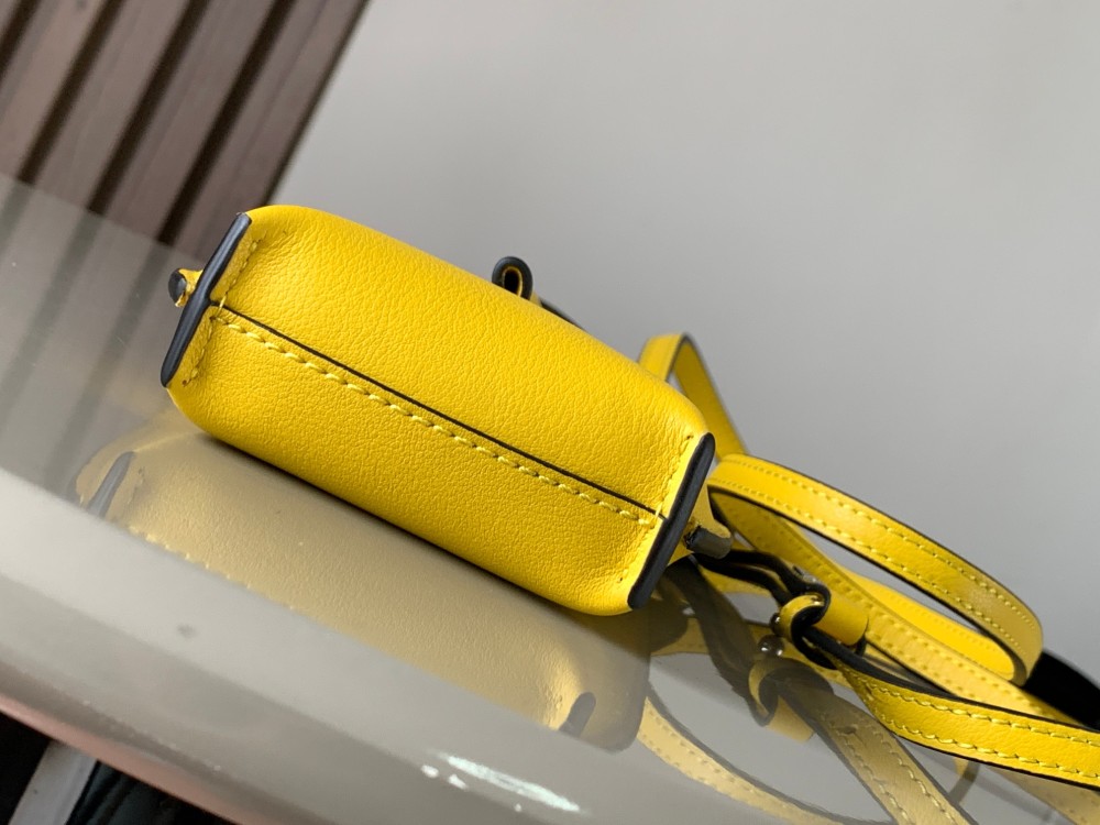 Loewe Classic Cowhide Small Elephant Pouch