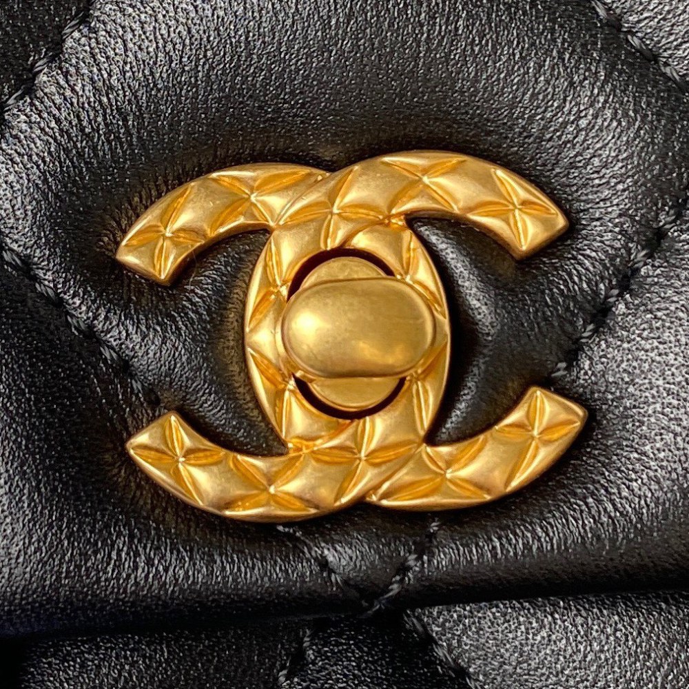 Chanel 23B Gold Coin Flap Bag | Autumn/Winter AS4274 Clover