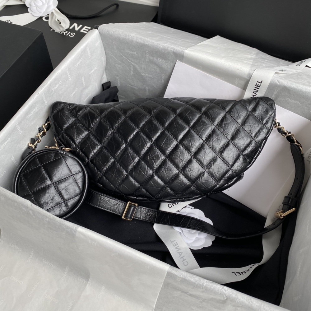 Ohanel AS1077 Chanel bag 19 autumn and winter new waist