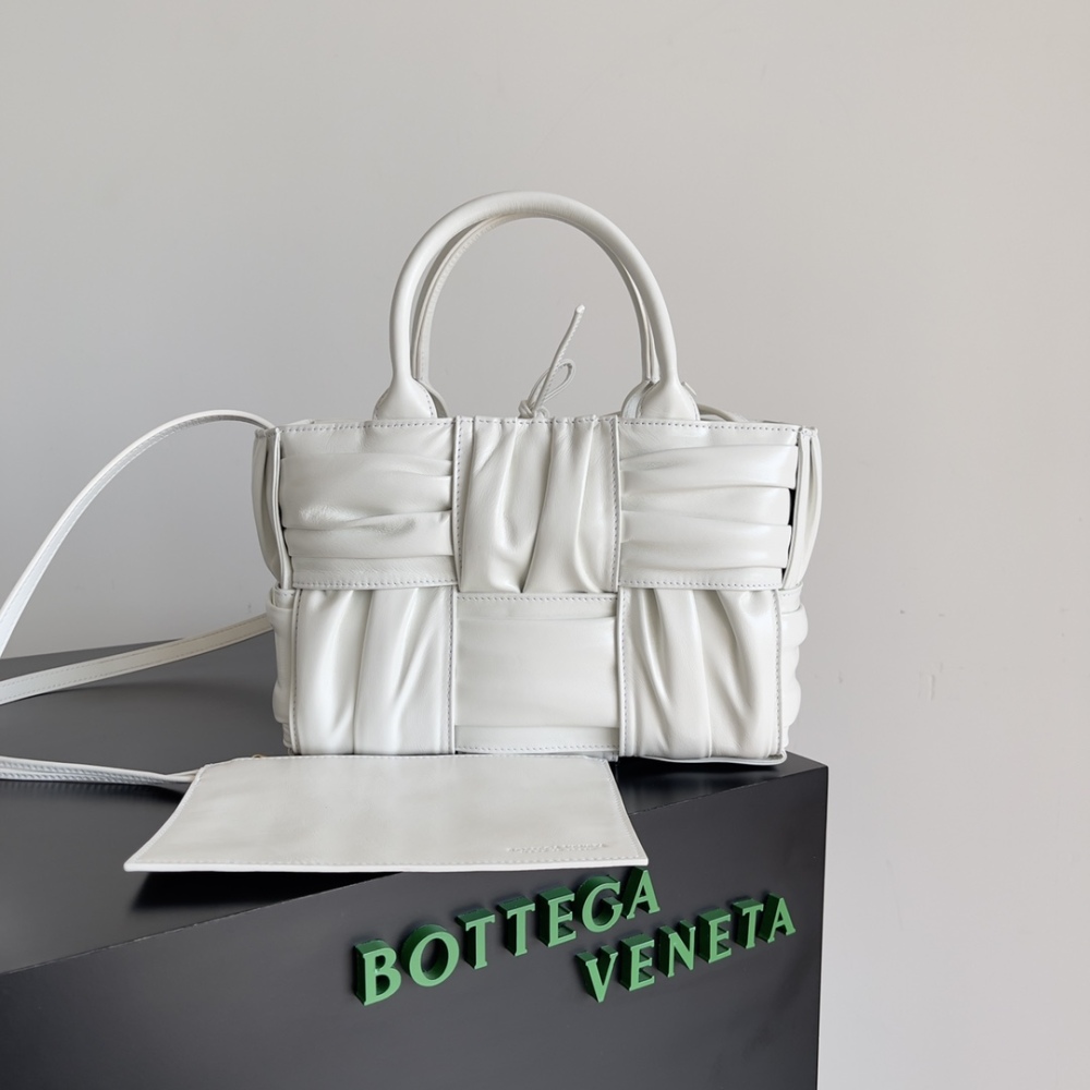 BV Cute as hell pleated mini tote bag!