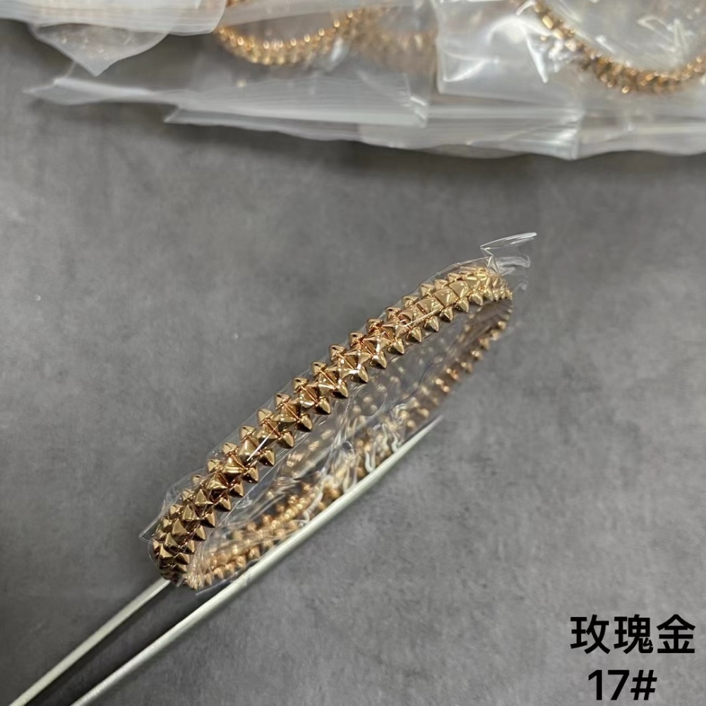 Cartier Narrow CNC Bullet Bracelet Arrives in V Gold Plated Imitation Gold