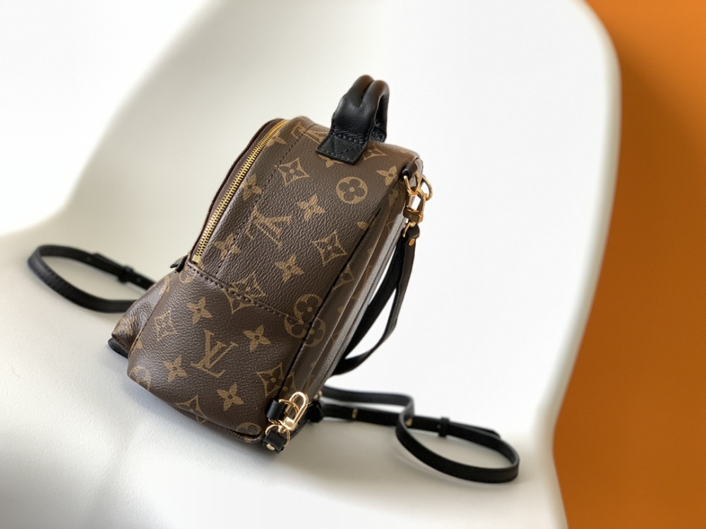 mini backpack MONOGRAM BACKPACK MINI shoulder bag colored flowers