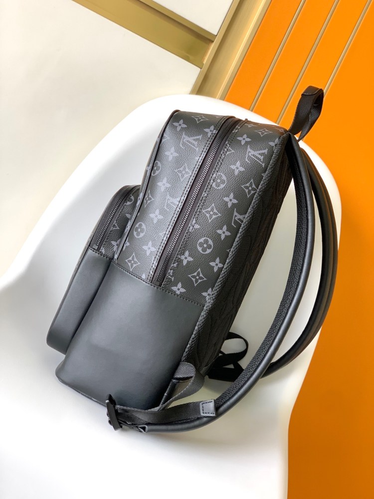 Top quality original M45335 Dean shoulder bag in black flower and black checkerboard