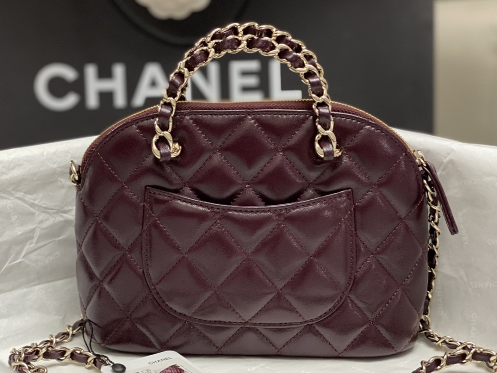 chanel  Season's Little Dark Horse Shell Bag