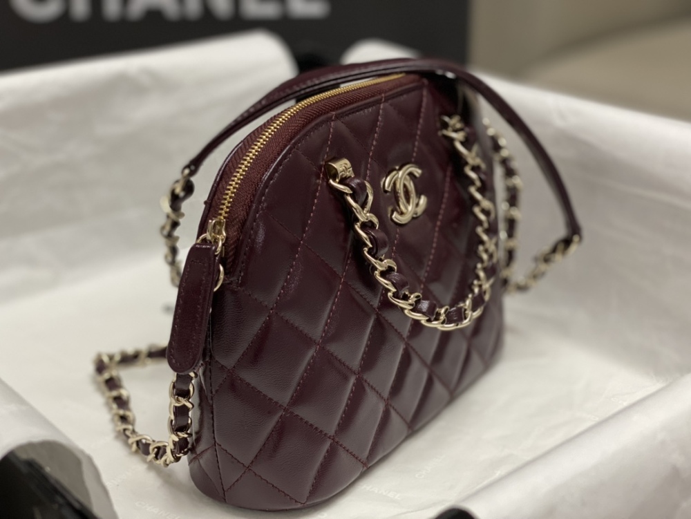 chanel  Season's Little Dark Horse Shell Bag