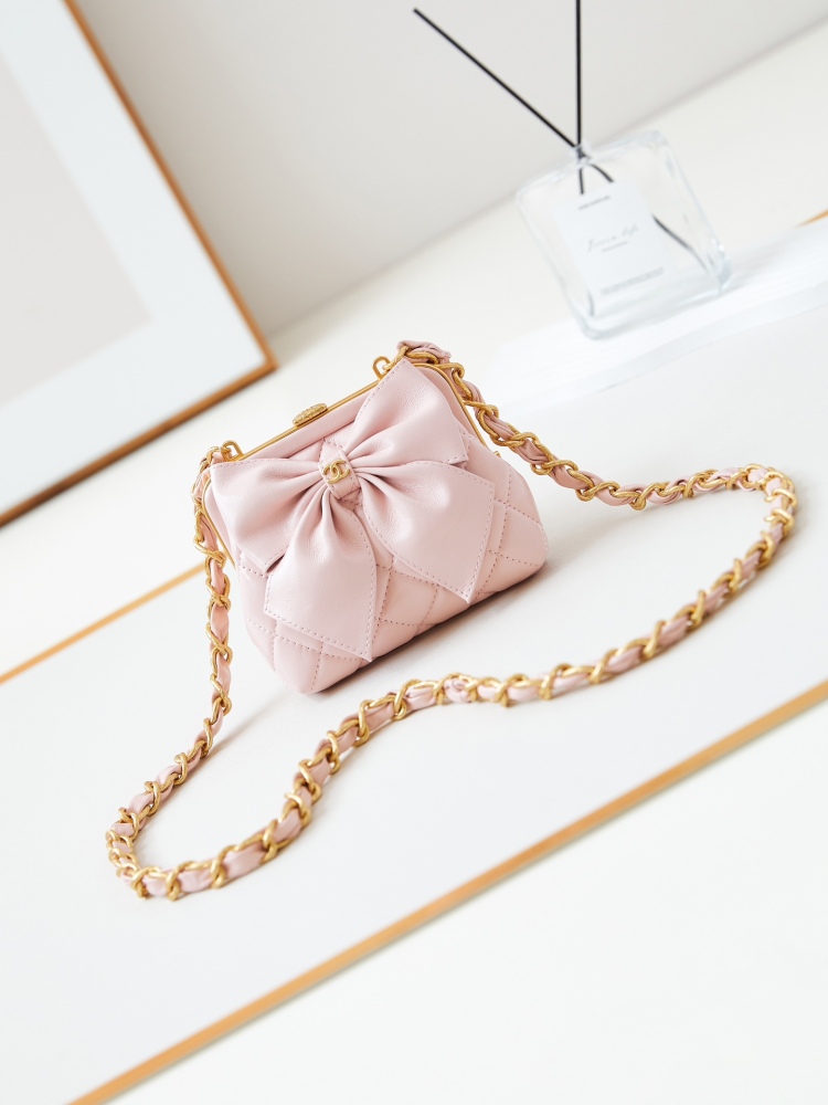 chanel  24A Bow Tie Froggy Bags are so cute,