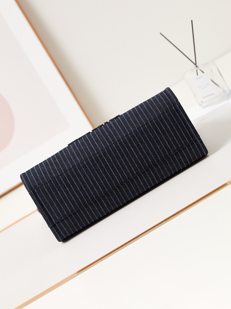 24A Newest Color Beach Bag Shopping Bag Striped Denim Beach Bag