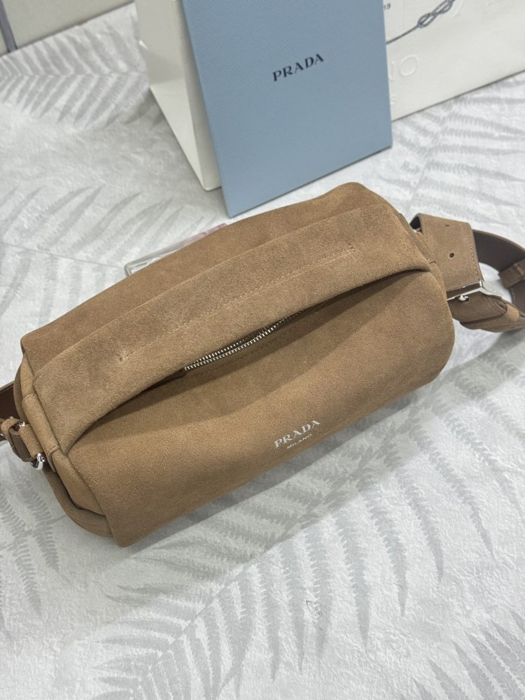 Prada new suede suede handbag.