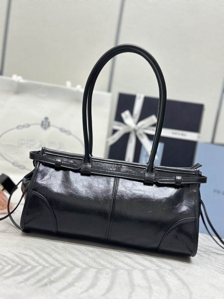 Prada Soft Lux waxed leather  bag