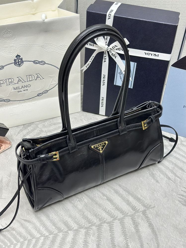 Prada Soft Lux waxed leather  bag