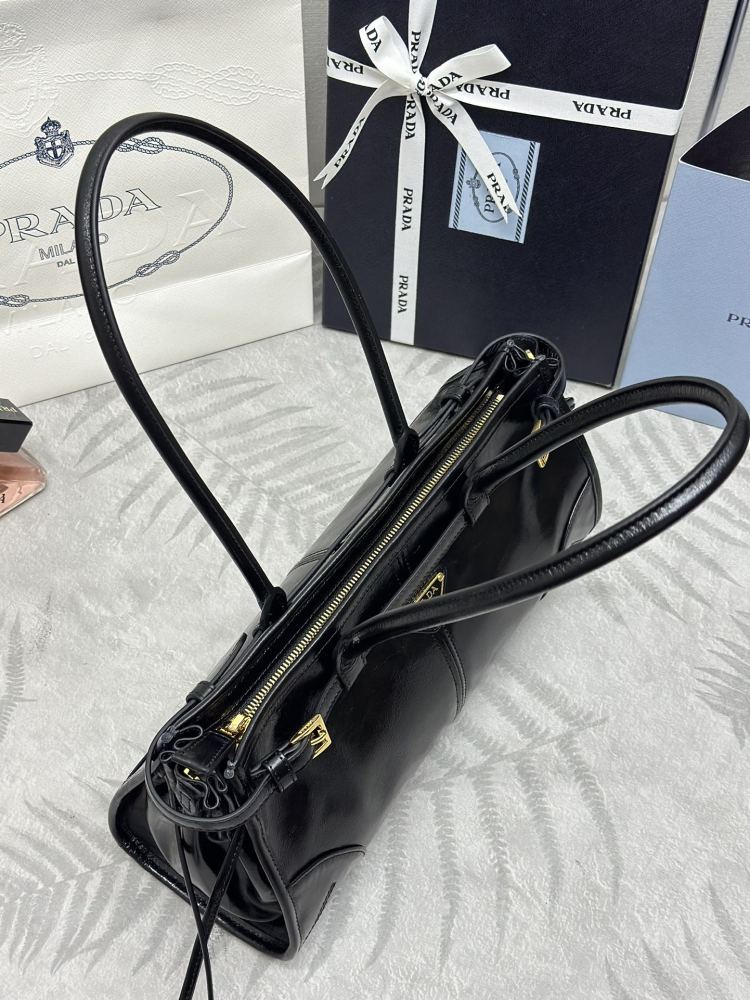 Prada Soft Lux waxed leather  bag