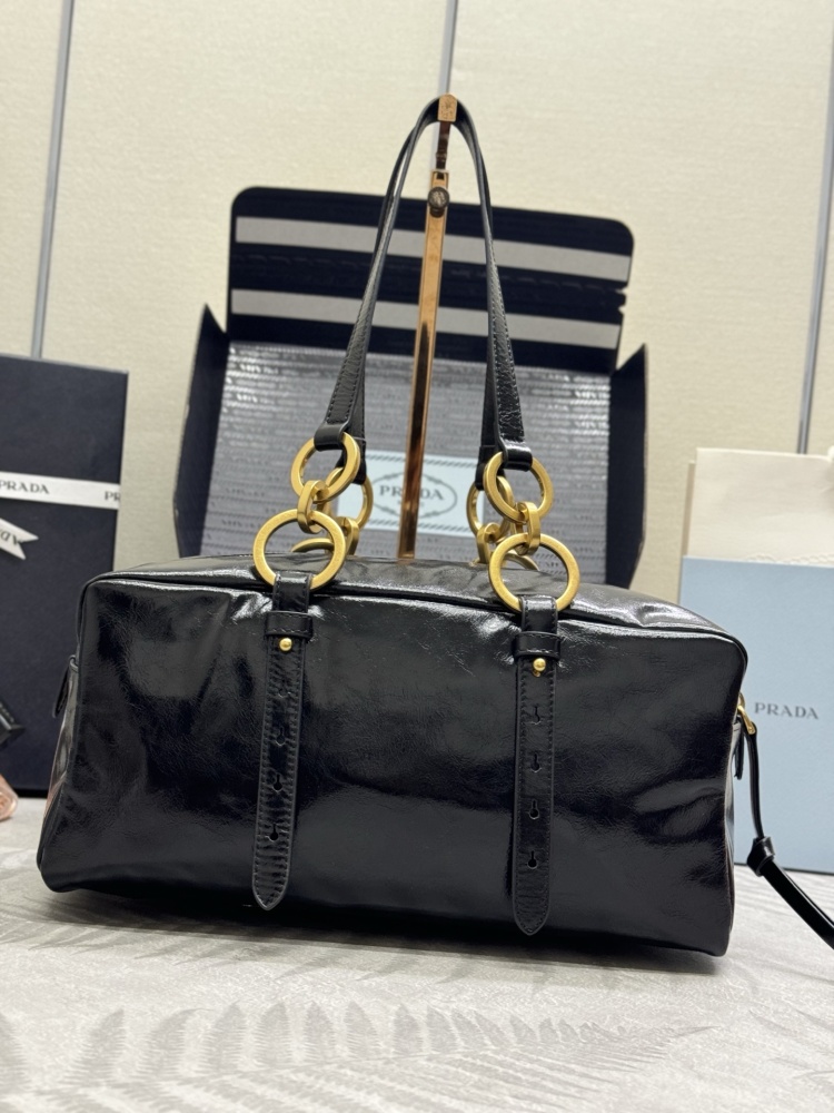 Prada Soft Lux waxed leather  bag