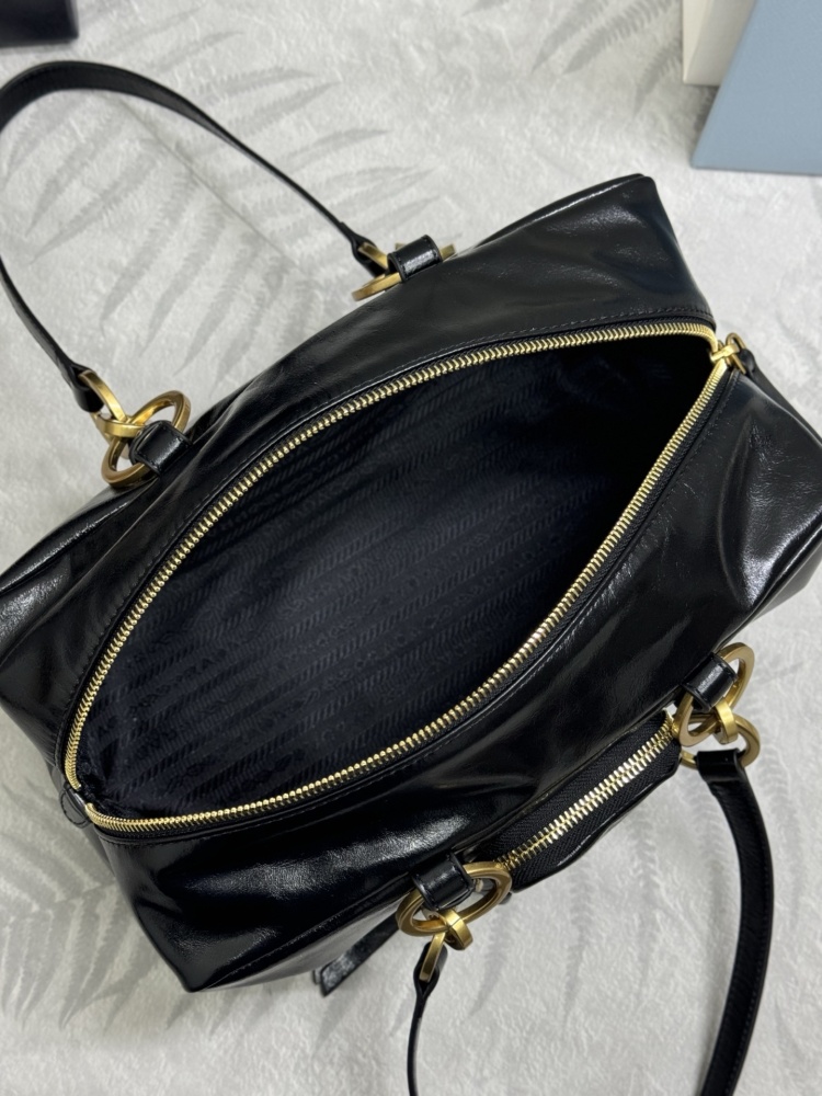 Prada Soft Lux waxed leather  bag