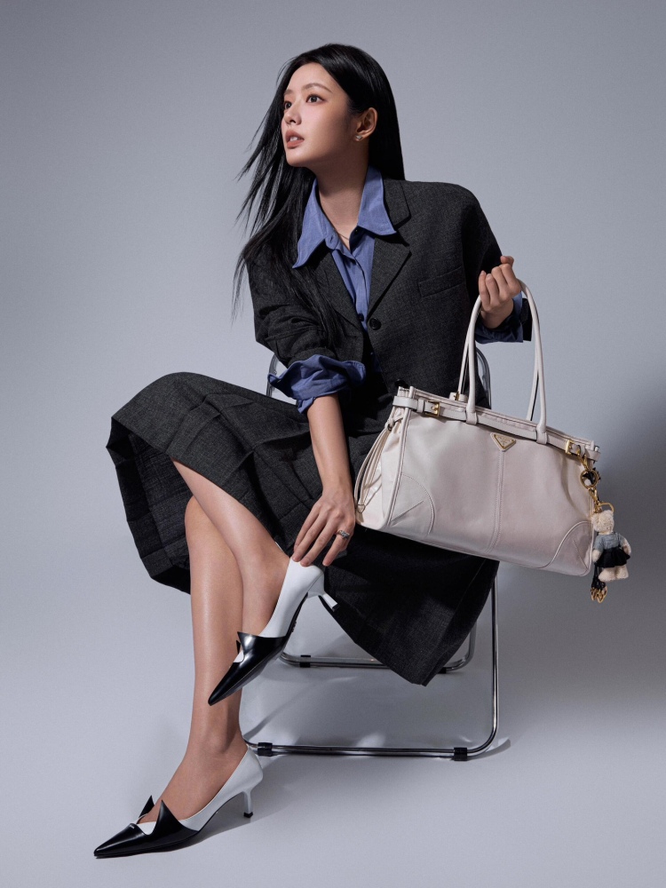 Prada Soft Lux waxed leather  bag