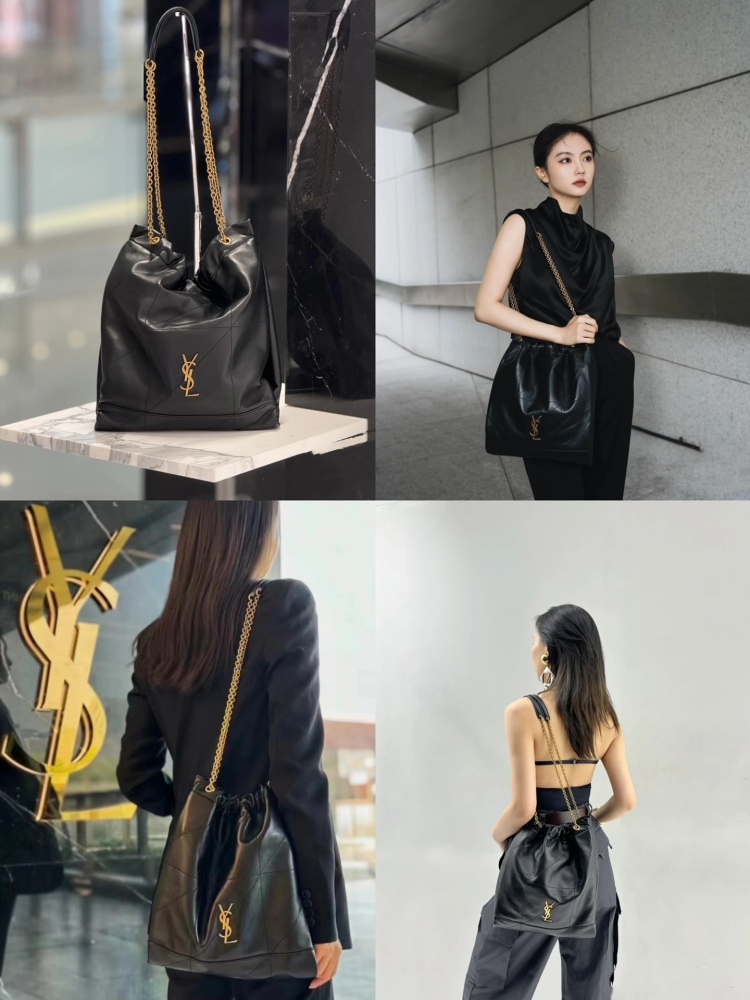 Saint laurent_New super good-looking can carry the “garbage bag”
