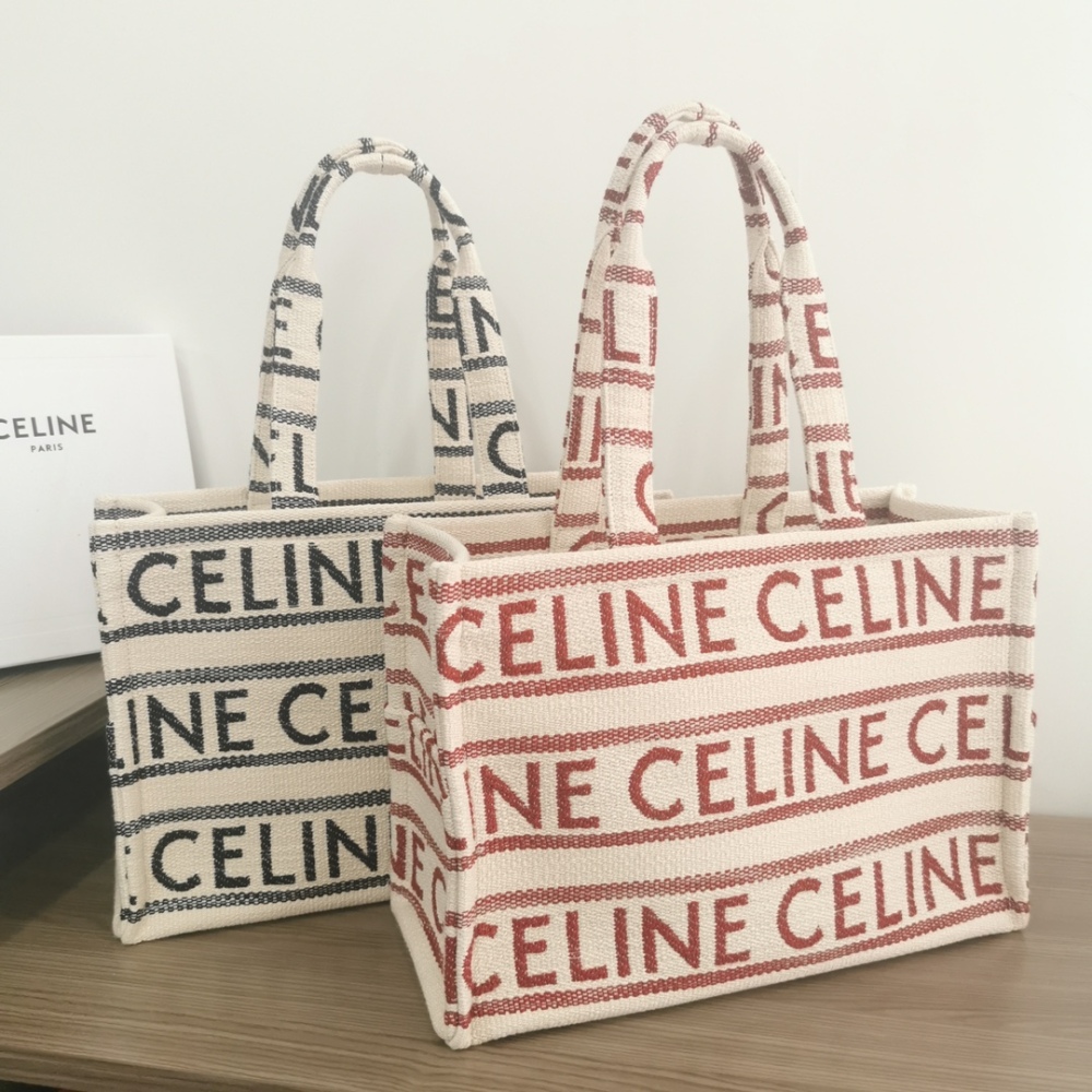 CELINE CABAS THAIS|New for fall, the all-over printed textile large Tote