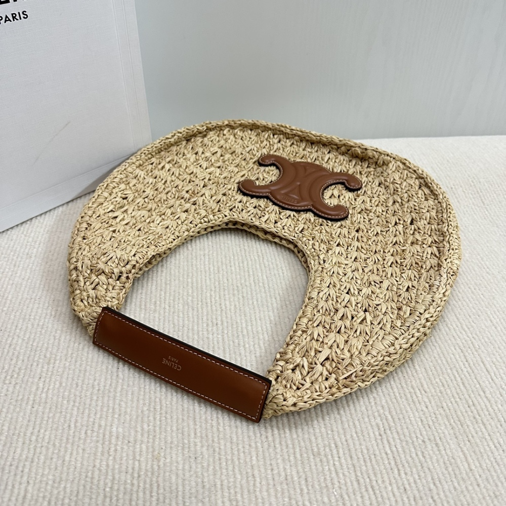 CE Hobo straw bag
