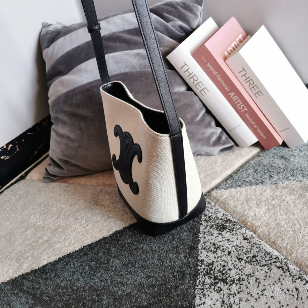 celine CUIR bucket
