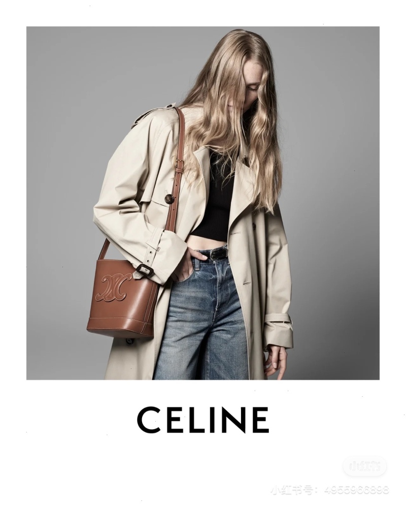 celine CUIR bucket