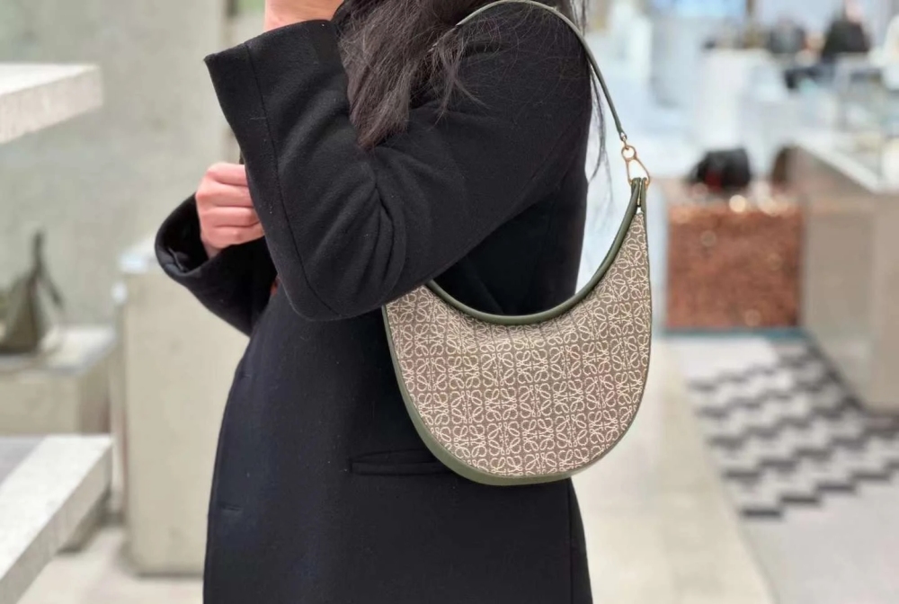 Loewe  Luna Half Moon Hobo Bag