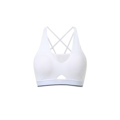 Aurora White Bra