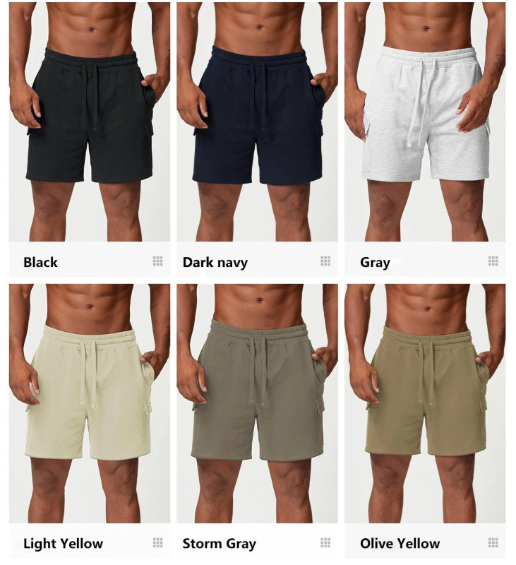 XW-DDK1022 Factory New Outdoor Running Workout Pants Wholesale Comfortable Breathable Short Gym Shorts