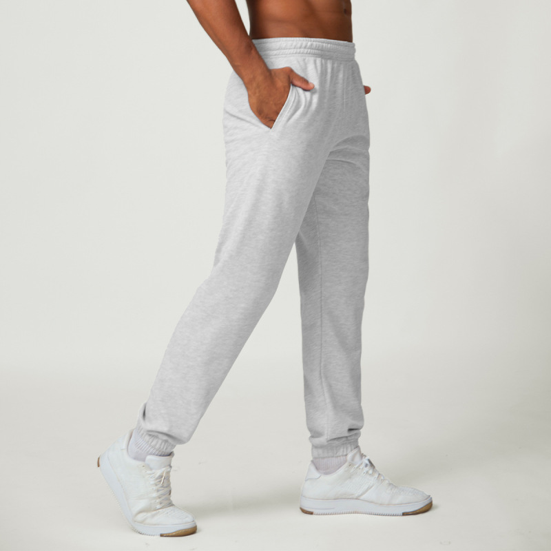 Cross-border men's home leisure sports fitness all-match sweatpants leggings European and American sports pants 1017