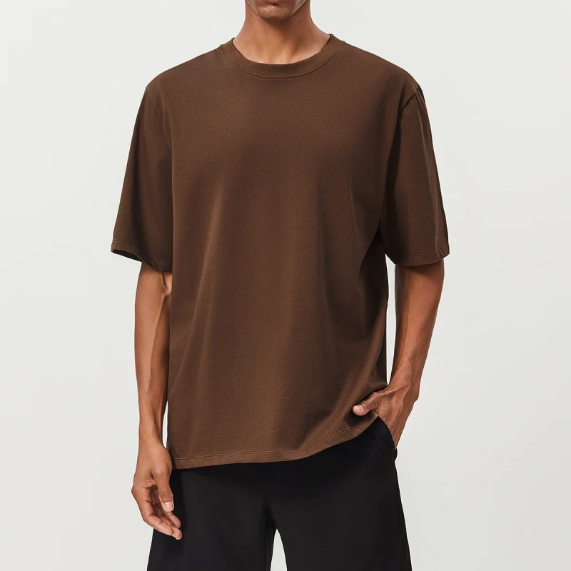 XW-DDX1003 Wholesale Loose Classic Round Neck Running Tee Comfortable Activewear Gym Personalized Custom Logo Mens Sports Shirts
