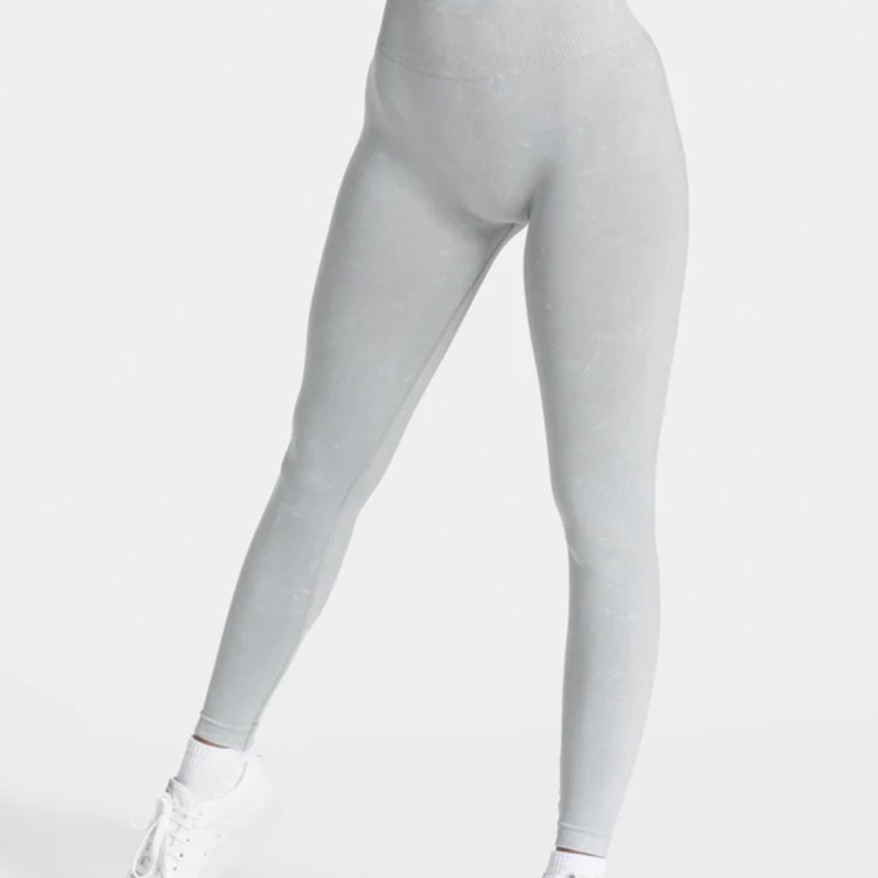 TEVEO yoga sports trousers suit frosted seamless high elastic tight breathable fitness running women