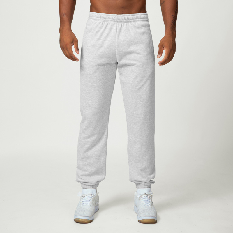 Cross-border men's home leisure sports fitness all-match sweatpants leggings European and American sports pants 1017