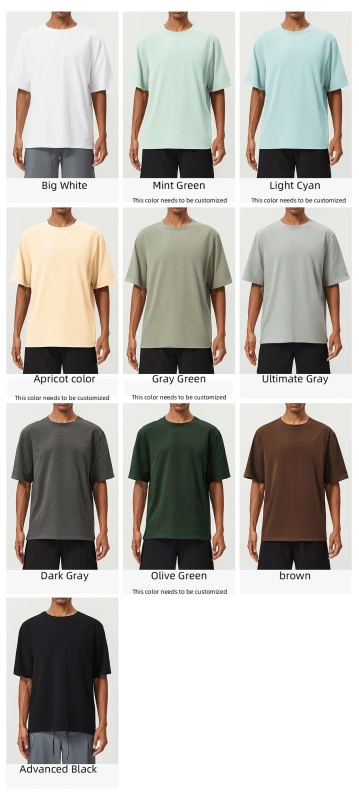 XW-DDX1003 Wholesale Loose Classic Round Neck Running Tee Comfortable Activewear Gym Personalized Custom Logo Mens Sports Shirts