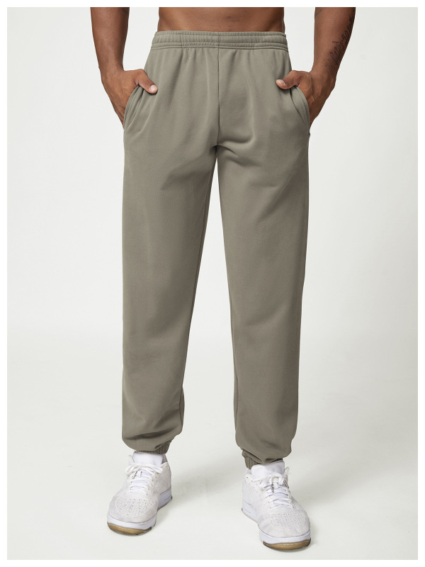 Cross-border men's home leisure sports fitness all-match sweatpants leggings European and American sports pants 1017