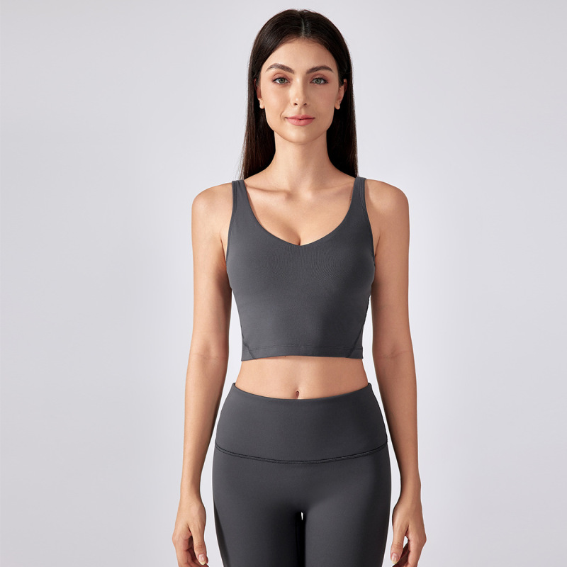 DQ-S2054-WX sports bra yoga running bra fitness vest top