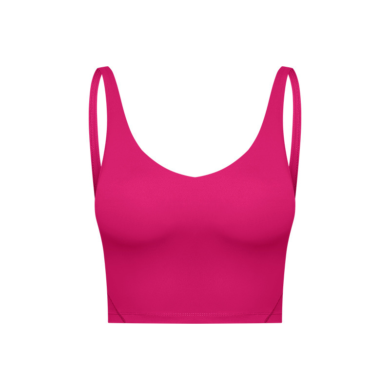 Cross-border new beautiful back sports bra women yoga running bra fitness vest top yoga clothes S2054