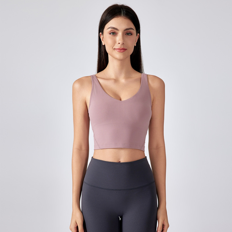 DQ-S2054-WX sports bra yoga running bra fitness vest top