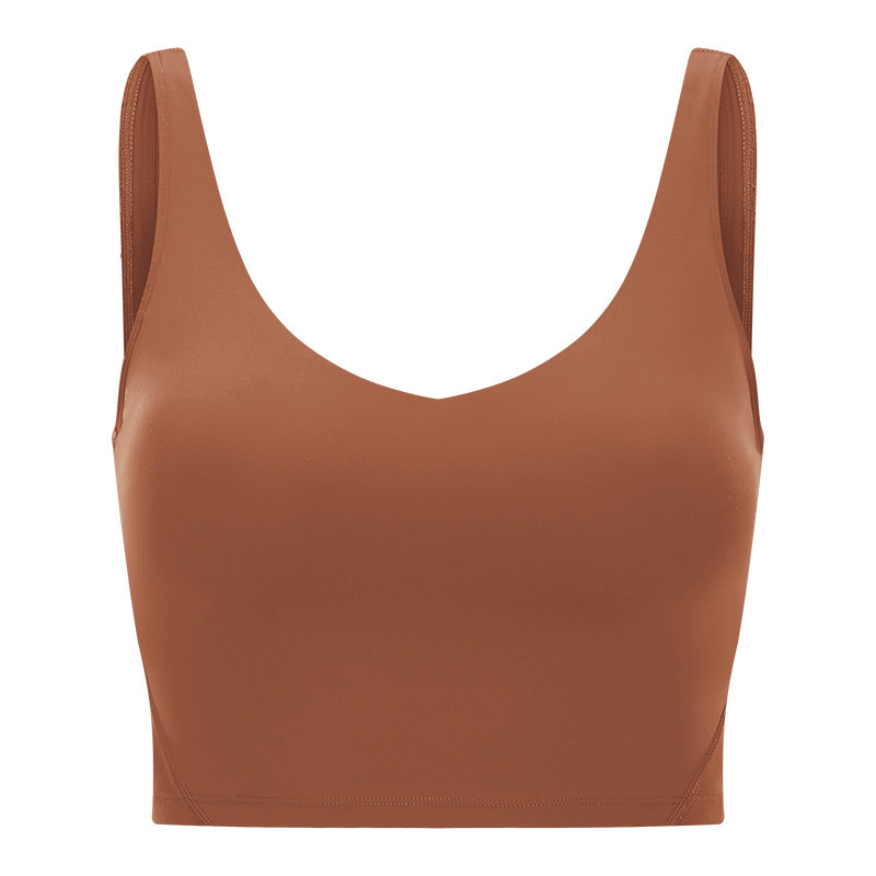 Cross-border new beautiful back sports bra women yoga running bra fitness vest top yoga clothes S2054