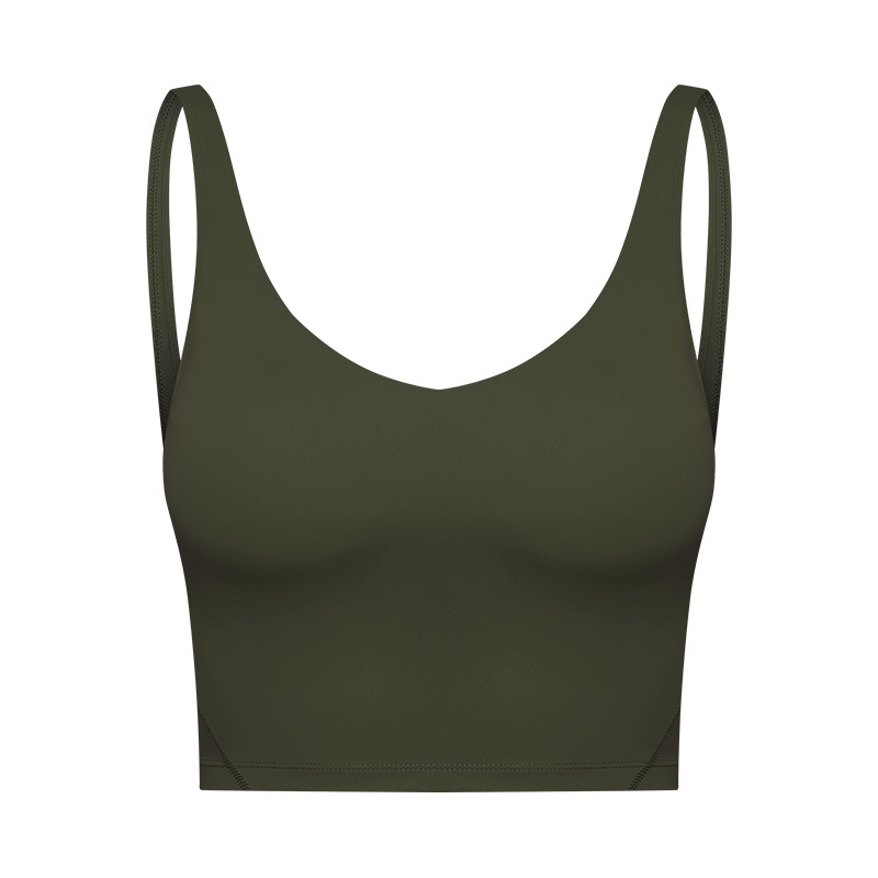 Cross-border new beautiful back sports bra women yoga running bra fitness vest top yoga clothes S2054