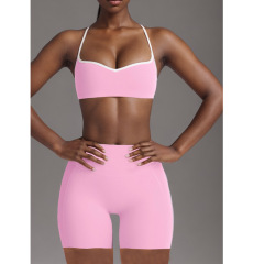 Sakura Pink Shorts Set