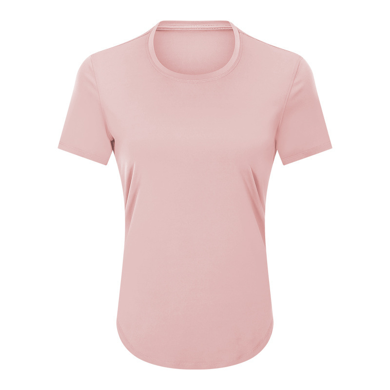 DQ-DS075 yoga short-sleeved fitness tops sports running quick-drying clothes