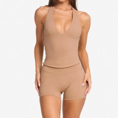 Rose Brown Vest