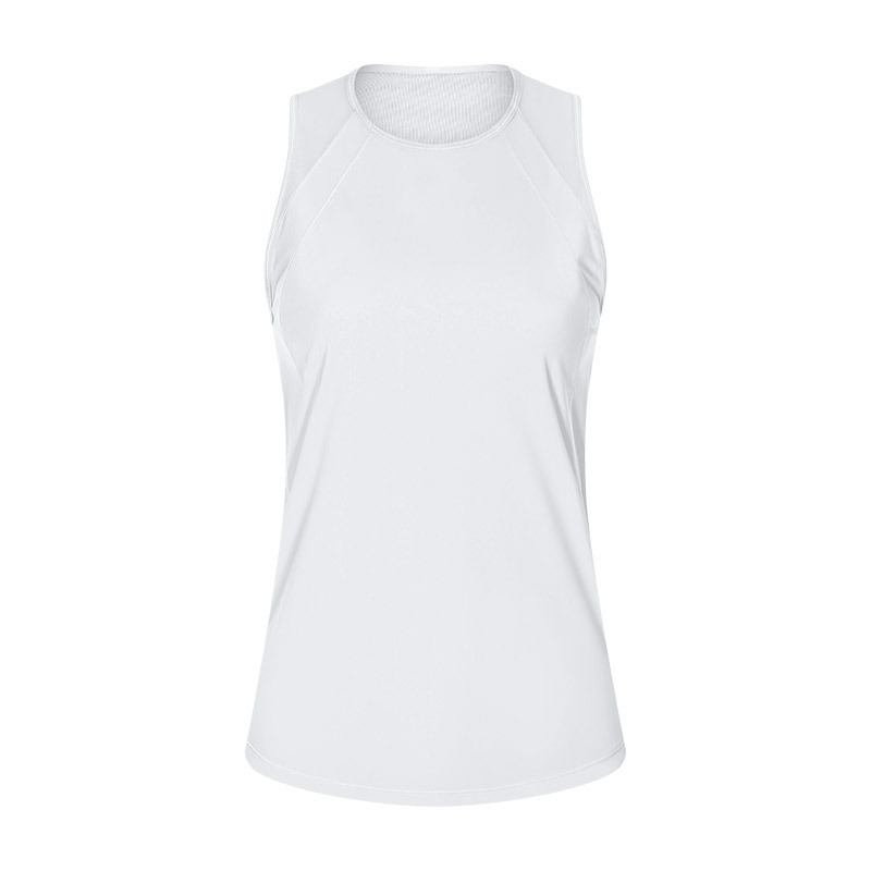 DQ-DT051 Quick-drying breathable vest sports cover-up yoga clothes fitness back sleeveless top