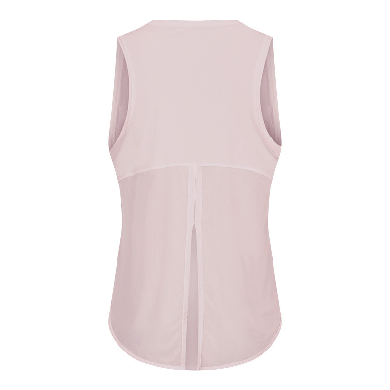 New quick-drying vest women's fitness yoga sleeveless blouse running breathable loose sports T-shirt summer S2023