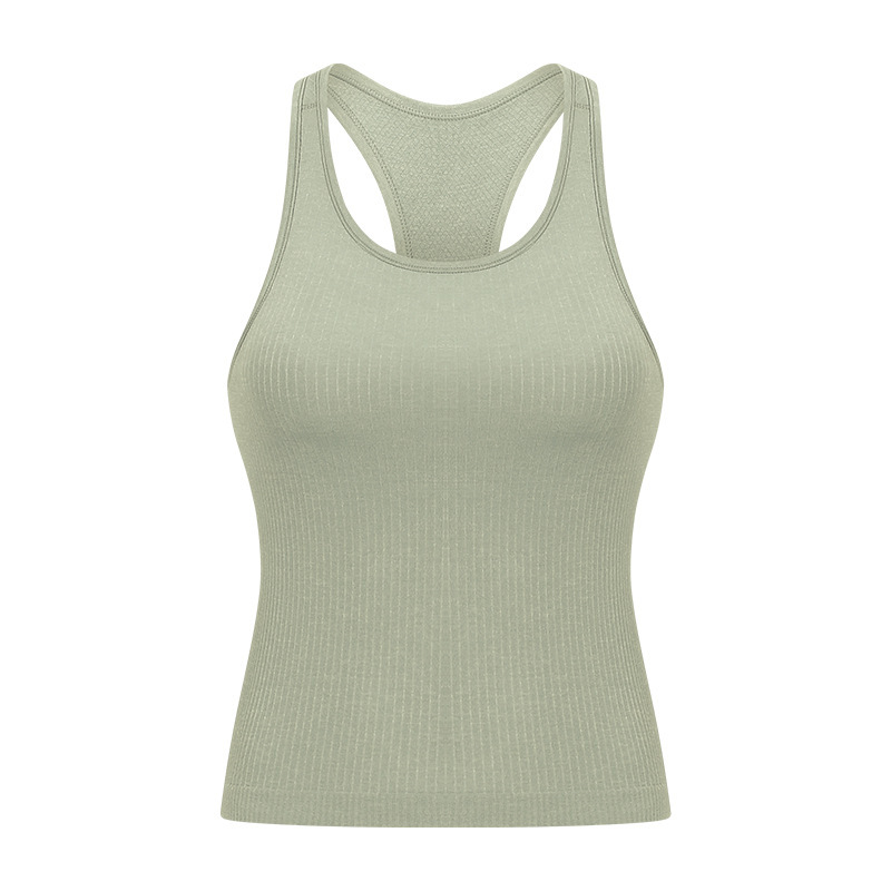 Spot yoga clothes fashion with chest pad I-shaped beautiful back yoga vest sports running fitness tops female DT140