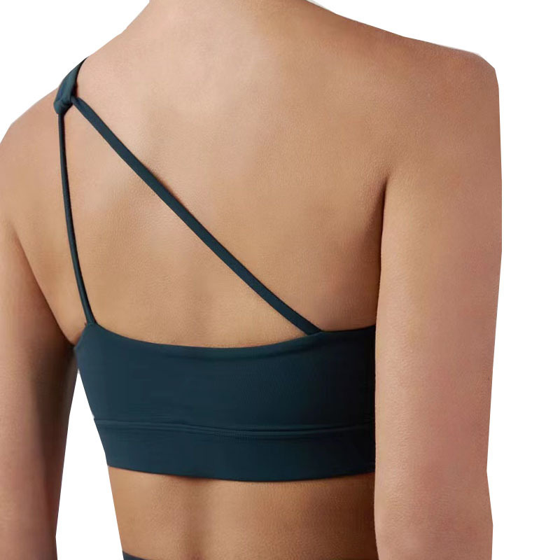 Cross-border foreign trade fitness vest for women with chest pads, high elastic quick-drying sports running yoga bra bra