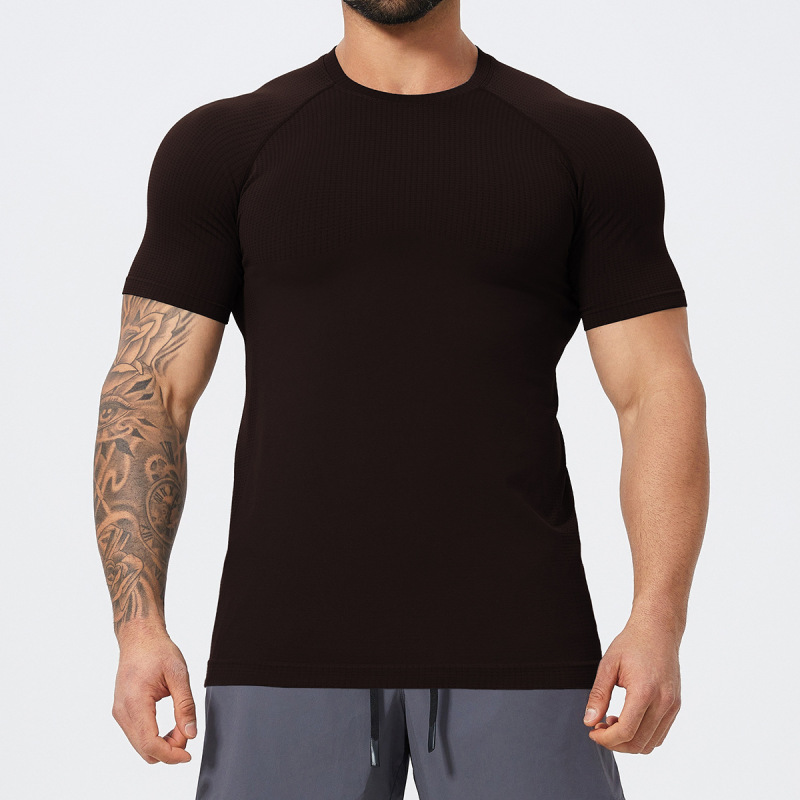 DD-DDX1058 Shorts Sleeve Active Wear Gym Fitness T Shirt