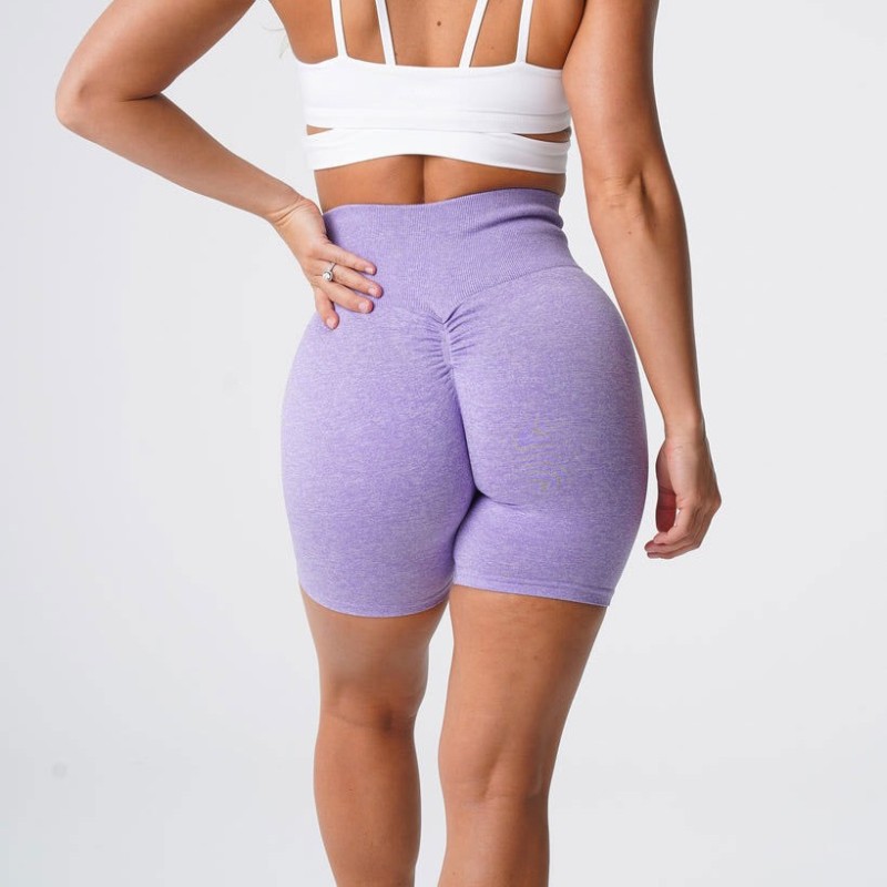 AliExpress Amazon hip pleated hip lift waist snowflake seamless fitness yoga shorts fitness three-quarter pants