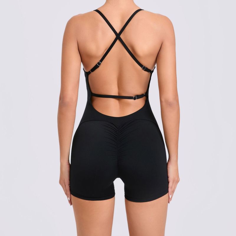 QS-41720-LTY-Tight Outdoor Running Yoga Jumpsuit