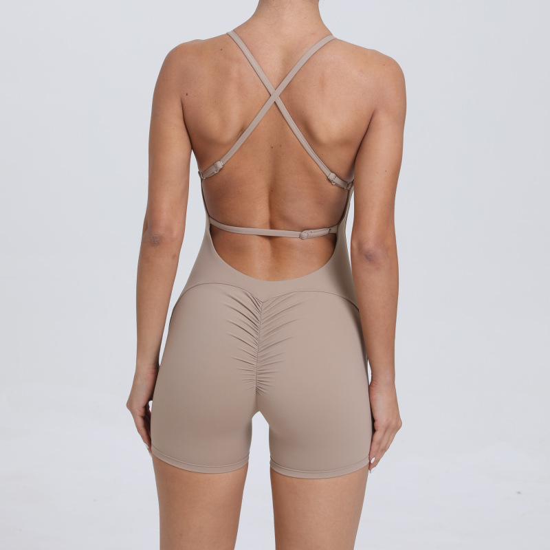 QS-41720-LTY-Tight Outdoor Running Yoga Jumpsuit